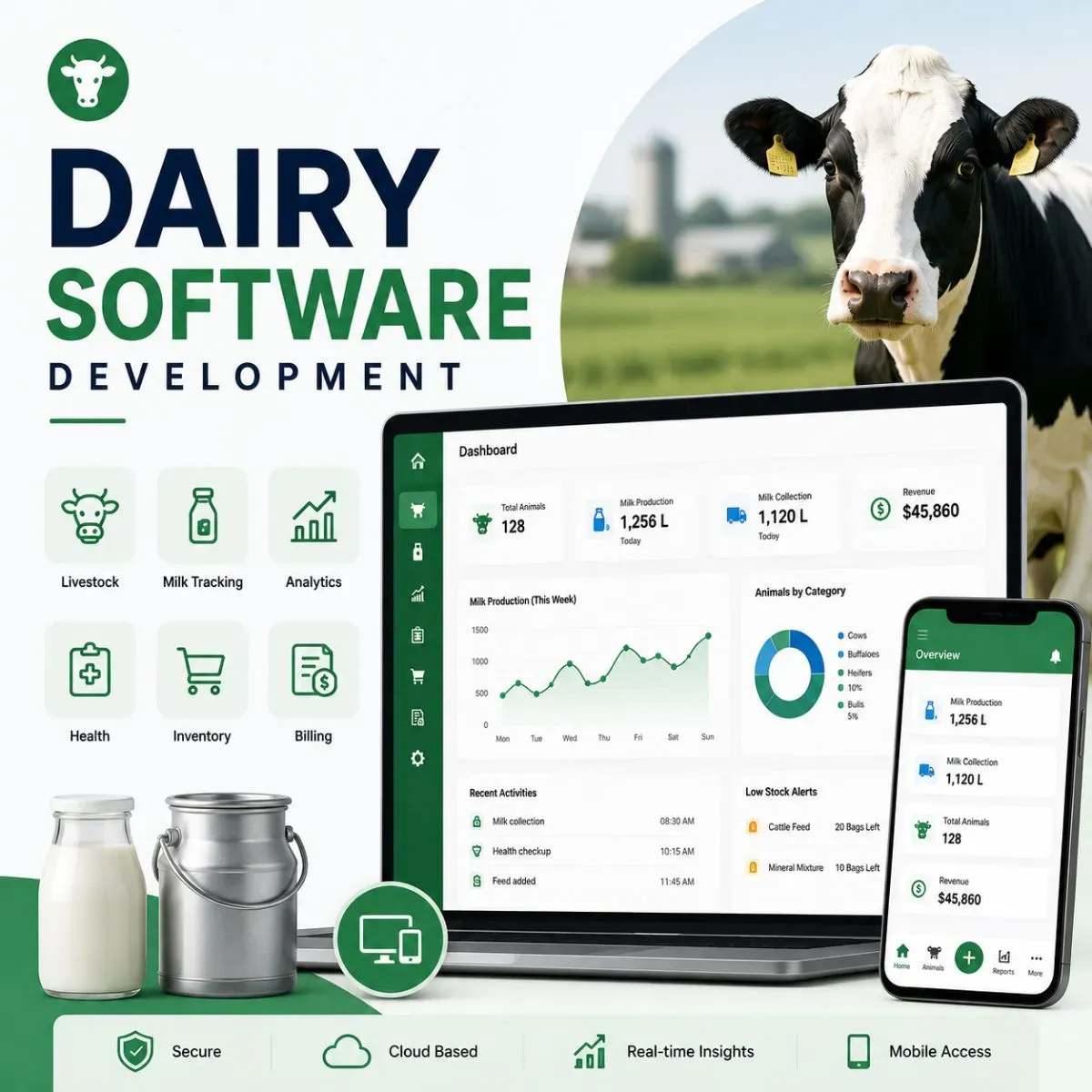Dairy Software Development Service