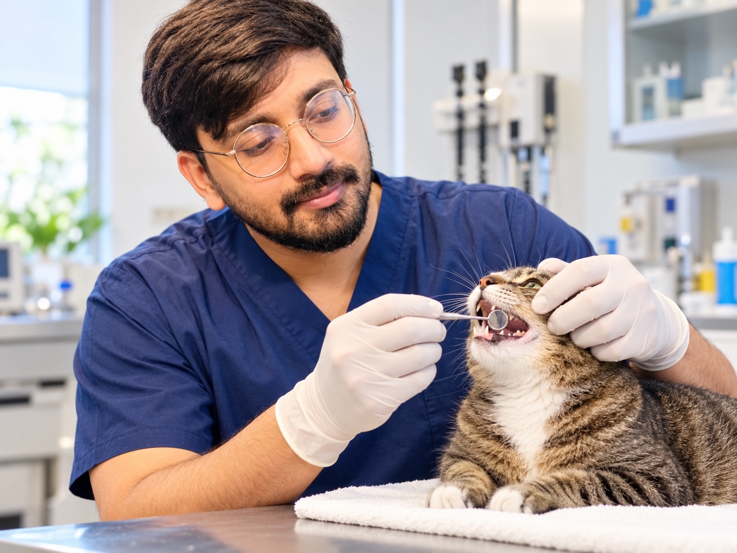 Dental Scaling Cat